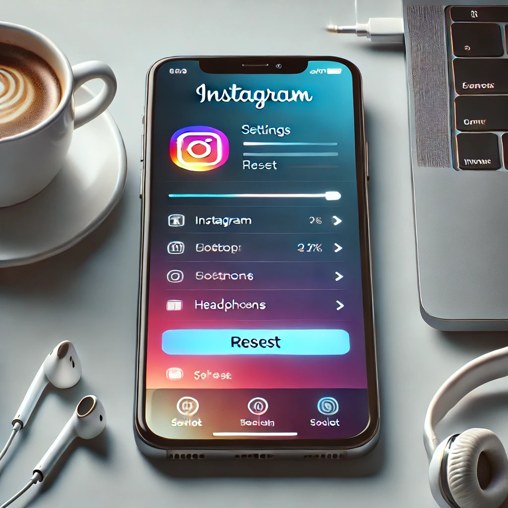 Instagram Reset Button