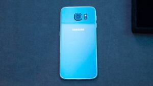 Galaxy S6 blue