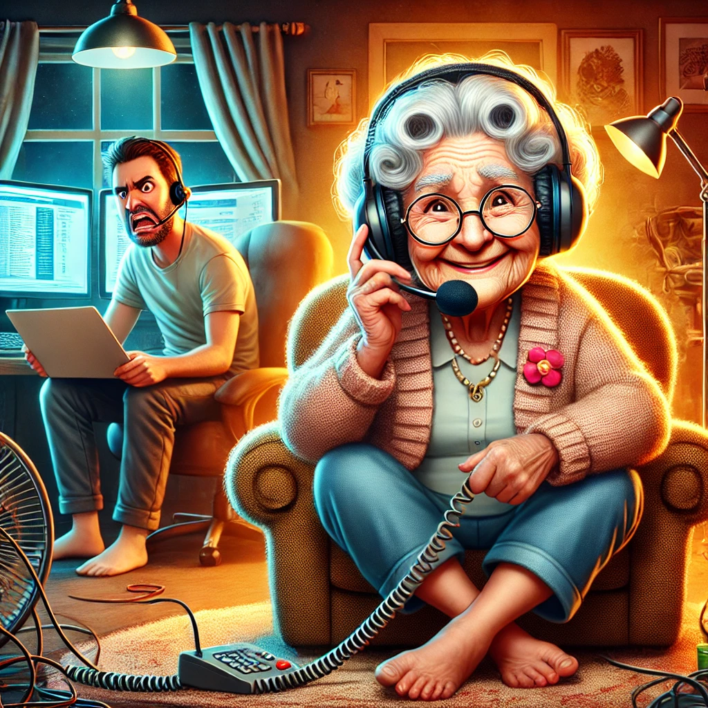 AI Granny for Scambaiting